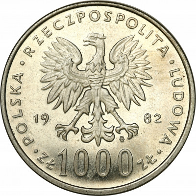 Papież 1000 złotych 1987 Jan Paweł II