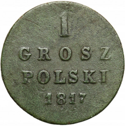 Aleksander I. 1 grosz 1817 IB, Warszawa