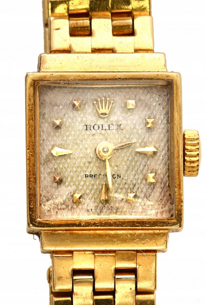 Zegarek damski Rolex Precision – ZŁOTO 0,750