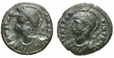 2x Follis Konstantyn I Wielki 305–337 ne Heraklea