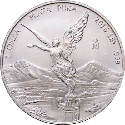 Meksyk 1 onza 2016 1 uncja SREBRO