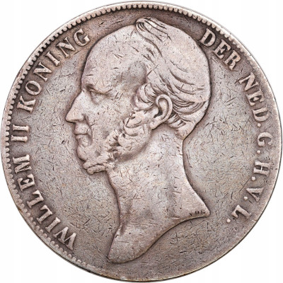 Holandia 2 1/2 Guldena 1845