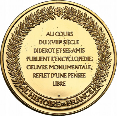 Francja medal Diderot - SREBRO