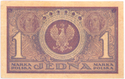 1 marka polska 1919 seria IAZ