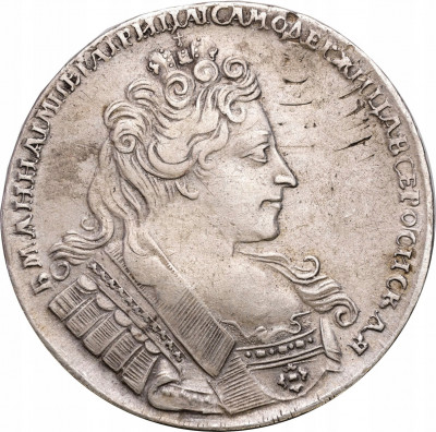 Rosja. Anna. Rubel 1732, Moskwa