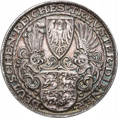 Niemcy Medal 1927 Hindenburg Goetz SREBRO