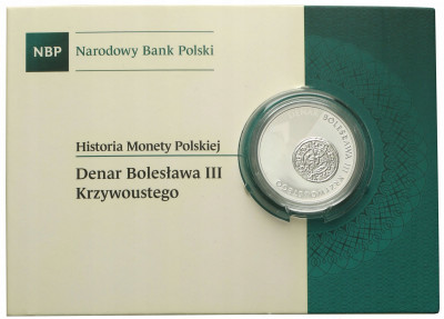10 złotych 2014 denar Bolesława Krzywoustego