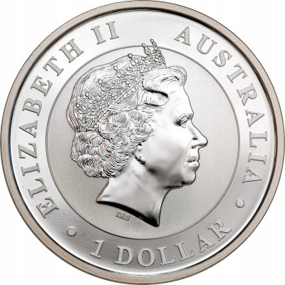 Australia 1 dolar 2016 Kookaburra SREBRO UNCJA