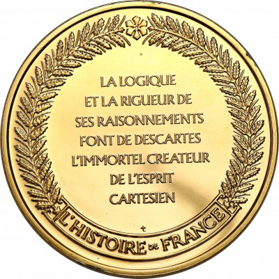 Francja medal Kartezjusz - SREBRO