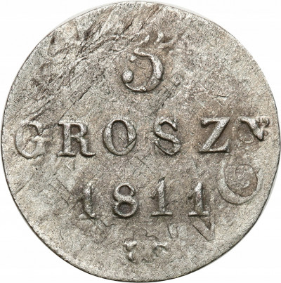 Księstwo Warszawskie. 5 groszy 1811 IS, Warszawa
