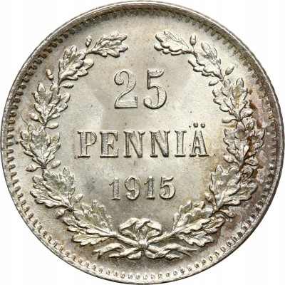 Rosja / Finlandia. Mikołaj II. 25 Pennia 1917