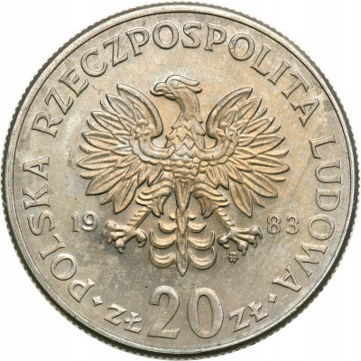 PRL. 20 złotych 1983 Nowotko - PIĘKNY