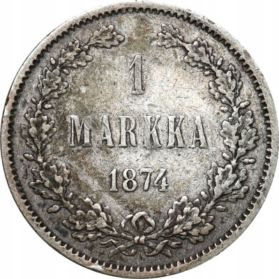 Finlandia 1 Markka 1874