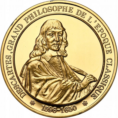 Francja medal Kartezjusz - SREBRO