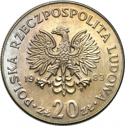 PRL. 20 złotych 1983 Nowotko