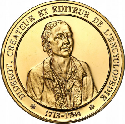 Francja medal Diderot - SREBRO