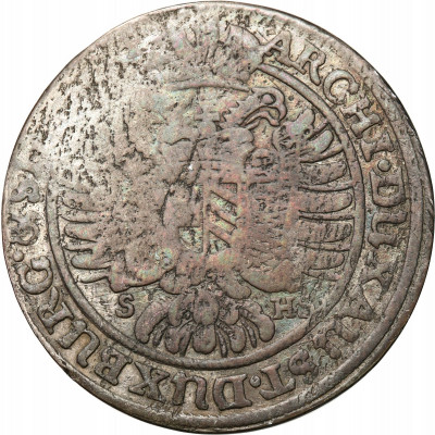 Śląsk, Leopold I 15 krajcarów 1674(?) SH, Wrocław