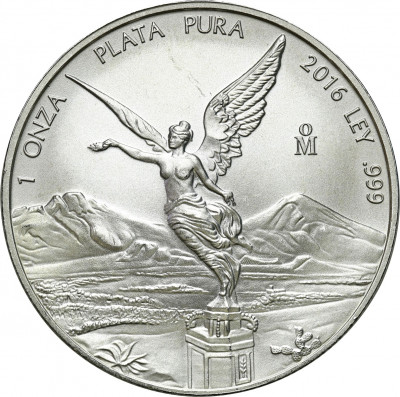 Meksyk 1 onza 2016 1 uncja SREBRO