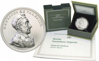 50 złotych 2018 Skarby St. Augusta - Henryk Walezy