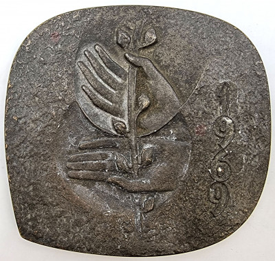 Plakieta / medal J. Markiewicz Konkurs złotych rąk