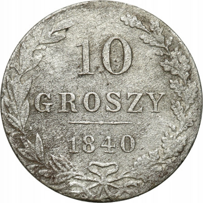 Mikołaj I. 10 groszy 1840 MW, Warszawa