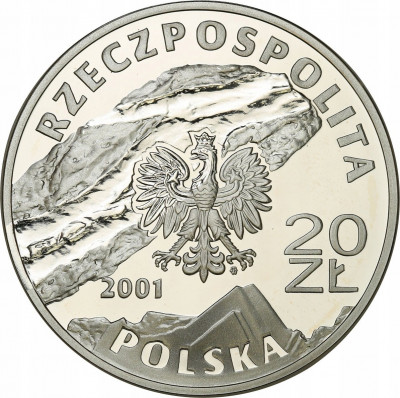 20 złotych 2001 Wieliczka - kopalnia soli