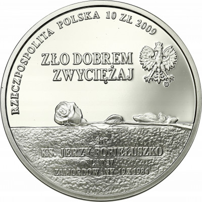 10 złotych 2009 Popiełuszko