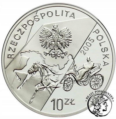 10 złotych 2005 Gałczyński