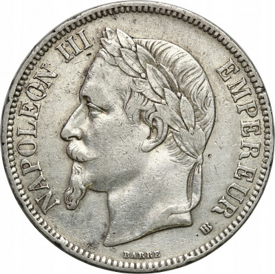 Francja 5 franków 1867 BB