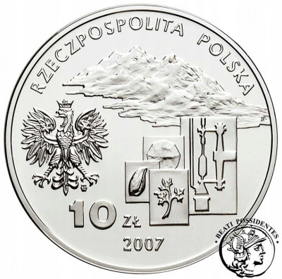 Polska III RP 10 złotych 2007 Ignacy Domeyko