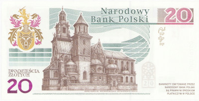 Banknot 20 złotych 2015 Jan Długosz