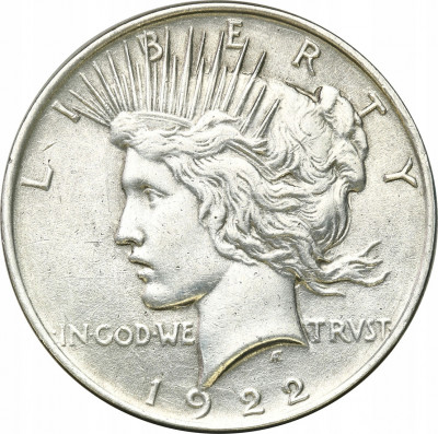 USA 1 dolar 1922 Philadelphia Peace