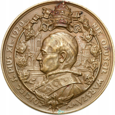 Medal 1930 Pius XI – X lat Cudu nad Wisłą