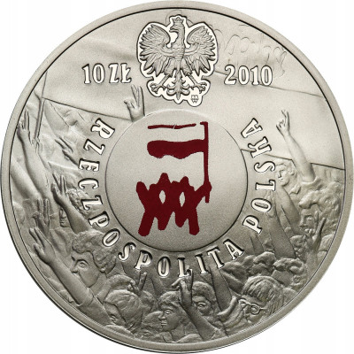 10 złotych 2010 Polski Sierpień