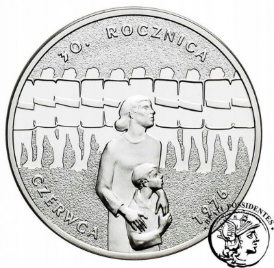 10 złotych 2006 - Czerwiec '76