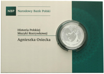 10 złotych 2013 Agnieszka Osiecka