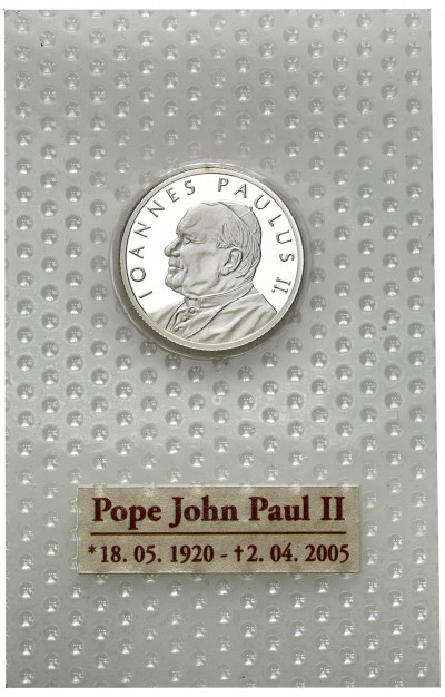 Zakon Maltański 25 lir, 2005 Jan Paweł II