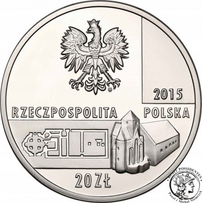20 złotych 2015 Relikty budowli