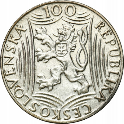 Czechosłowacja. 100 koron 1949, Kremnica