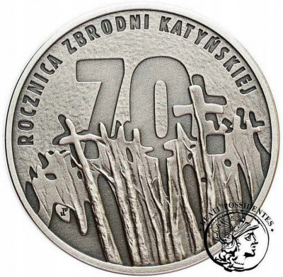 10 złotych 2010 Katyń
