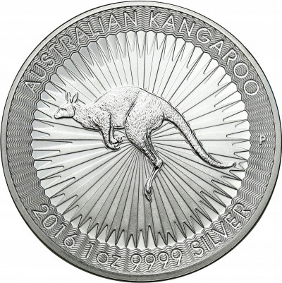 Australia 1 dolar 2016 kangur SREBRO uncja