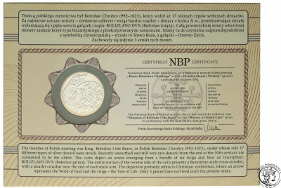 5 złotych 2013 denar Bolesława Chrobrego