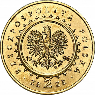 2 złote 1996 Lidzbark Warmiński - PIĘKNA