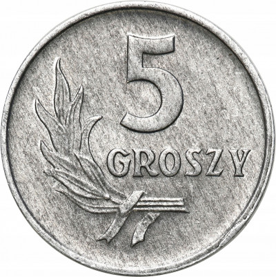PRL. 5 groszy 1958 – PIĘKNE