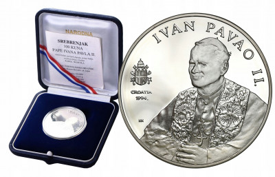 Chorwacja Jan Paweł II 100 Kuna 1994