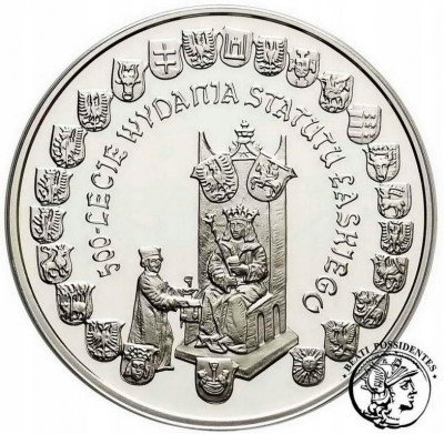 10 złotych 2006 Statut Łaskiego