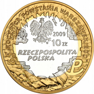 10 złotych 2009 K. Baczyński