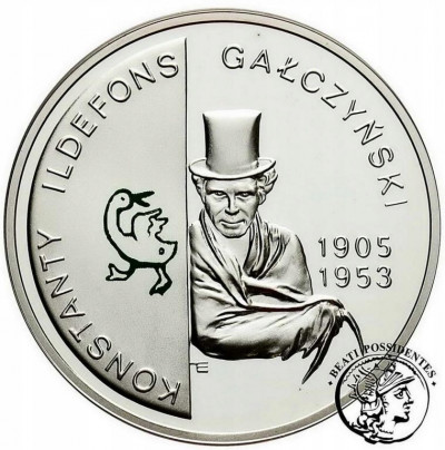 10 złotych 2005 Gałczyński