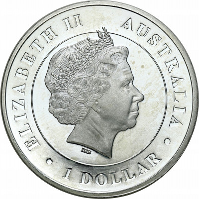 Australia 1 dolar 2015 pająk SREBRO Uncja