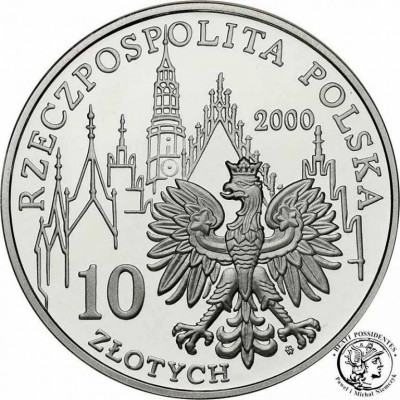 10 złotych 2000 Wrocław